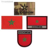 ✟❄卐 High-quality MOROCCO National Flag Embroidered ir Patches Military Tactical MOROCCO Molon Labe badges