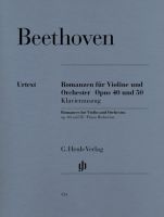 BEETHOVEN Violin Romances G major op. 40 and F major op. 50 (HN324)