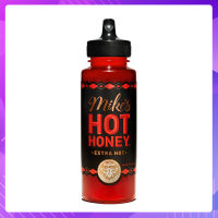 ส่งฟรี! น้ำผึ้งเผ็ด Hot Honey Extra Hot ขนาด 340g. ยี่ห้อ Mikes ใช้ราดบนราดพิซซ่า ไก่ทอด บาร์บีคิว