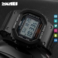 CPJH Store SKMEI 1134 Men Digital Wristwatches 50M Waterproof Alarm Calendar Display Chronograph Outdoor Sports Watches 50m Water Resistant 12/24 Hours Hourly Chime Stopwatch