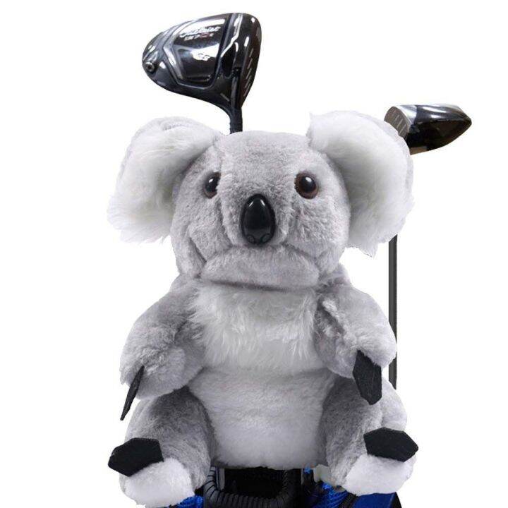 สำหรับ-driver-fairway-golf-อุปกรณ์เสริม-plush-headcover-golf-headcovers-golf-club-headcover-koala-golf-head-cover