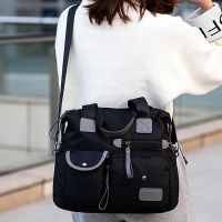 Chloeh Hornbye Shop Black Fashion Ladies Mommy Bag Nylon One Shoulder Portable Large Capacity Travel Bag