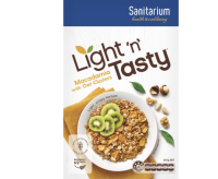 ?นำเข้าจากต่างประเทศ? Light N Tasty Macadamia &amp; Oats Clusters Sanitarium 410g