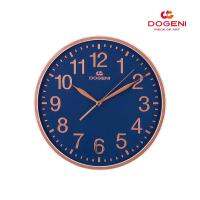 DOGENI นาฬิกาแขวน โดเกนี่ รุ่น WNP016SL/RG สีเงิน/สีโรสโกลด์ ขนาด : Ø33.0 x หนา 4.8ซม. Wall Clock