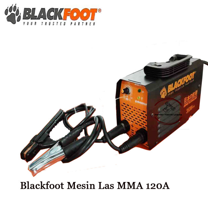 Blackfoot Mma120 350w Mesin Travo Las Listrik Inverter Igbt 350 Watt