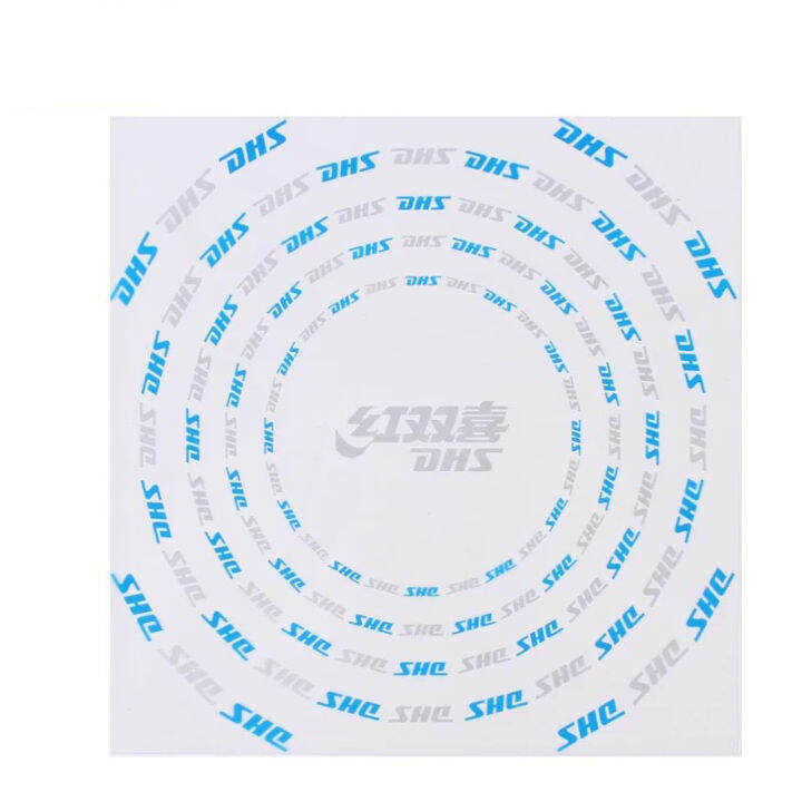 10ชิ้นล็อต-self-sticky-dhs-ปิงปองป้องกันฟิล์ม-protector-กาวเหนียว-original-dhs-ping-pong-ยางป้องกัน-film