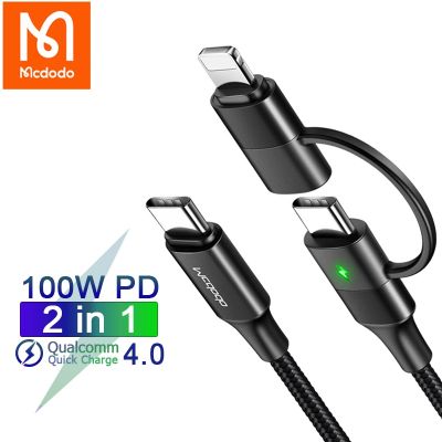 （A LOVABLE） McdodoUSB Type C100WCharging1311 ProXs X iPad XiaomiSamsung 2 In 1Data Cord