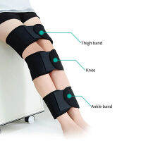 3ชิ้นเซ็ต Ox ขาแก้ไขวงเล็บผ้าพันแผล Knock เข่า Bowlegs Orthotic ยืดต้นขาเข่า Pads Support