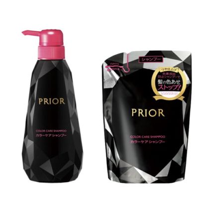 🇯🇵พร้อมส่ง🇯🇵Shiseido PRIOR Color Care Shampoo แชมพูรักษาสีผม (ขวดปั๊มและถุงเติม)