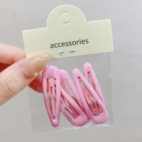 【jw】◄™☏  5pcs/set bagged Hair Side Hairpins Barrettes Kids Fashion Accessories