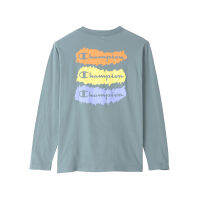 CHAMPION MEN - JP เสื้อยืดแขนยาวผู้ชาย-ไซส์เอเชีย LONG SLEEVE T-SHIRT  C3-W407-690