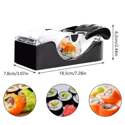 Magic Rice Mold Sushi Maker Roller Machine DIY Japanese Bento Vegetable Meat Sushi Rolling Tool Kitchen Gadgets Accessories