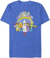 Fifth Sun Lego Iconic Magical Day Young Mens Short Sleeve Tee Shirt