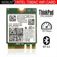 ใหม่เอี่ยมเริ่มต้นสำหรับ7260Ac Intel 7260NGW 2.4/5G BT4.0 FRU 04X6007สำหรับ Thinkpad X250 X240s X230s T440 W540 Y50โยคะ T540