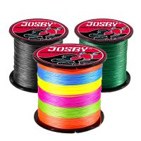 JOSBY Pesca เอ็นตกปลาแมลงวัน8เส้น9 PE ปลาคาร์พสายถัก Peche ทะเลสปินนิ่งหลาก300M500M1000M 10 89LB