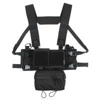 Pew Tactical MK3/MK4 Chest Rig Full Set D3 500D Original Matte Cordura Fabric MK4 Full set Chest Rig Radio Pouch Drop Pouch VT01