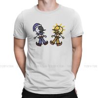 Sundrop Moondrop Tshirt Fnaf Game Security Breach Pure Cotton Original T Shirt Mans Clothes Fluffy 100% Cotton Gildan