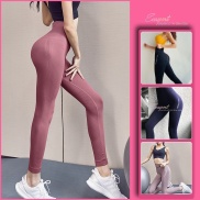 Quần tập legging cạp cao AMI MEDEA siêu nâng mông tập gym, yoga, chạy bộ