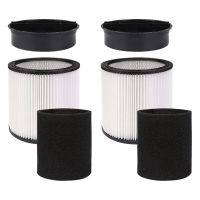 HEPA Cartridge Filters with Lid for Shop-Vac Shop Vac 90304,90350,90333,90585 5 Gallon and Above Wet Dry Vacuum Cleaners