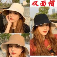 【Hot Sale】 Douyin net red black fisherman hat female Korean version tide all-match sunscreen sunshade spring and autumn sun