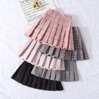 【CC】 2022 Skirts Pleated  3 4 6 8 10 12 14 Yrs Kids Skirt School Teens Children