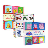 English original genuine peppa pig spot Eric Carle a big box of little books where is little glass, pink pig little sister? Grandpa Carls little palm Book 27 palm books are sold together