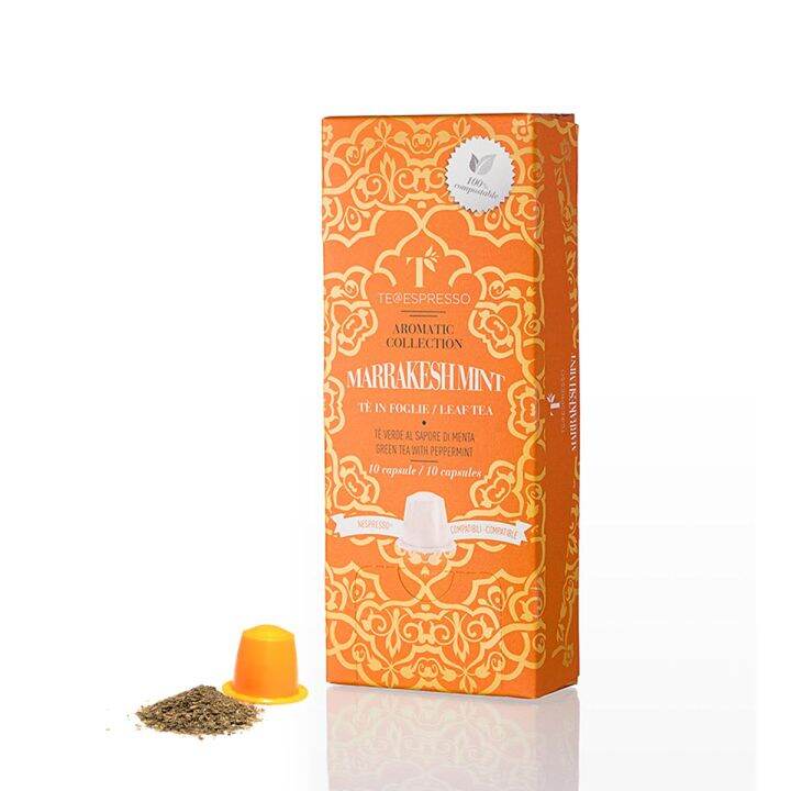 Nespresso compatible TEA capsules MARRAKESH MINT Lazada Singapore