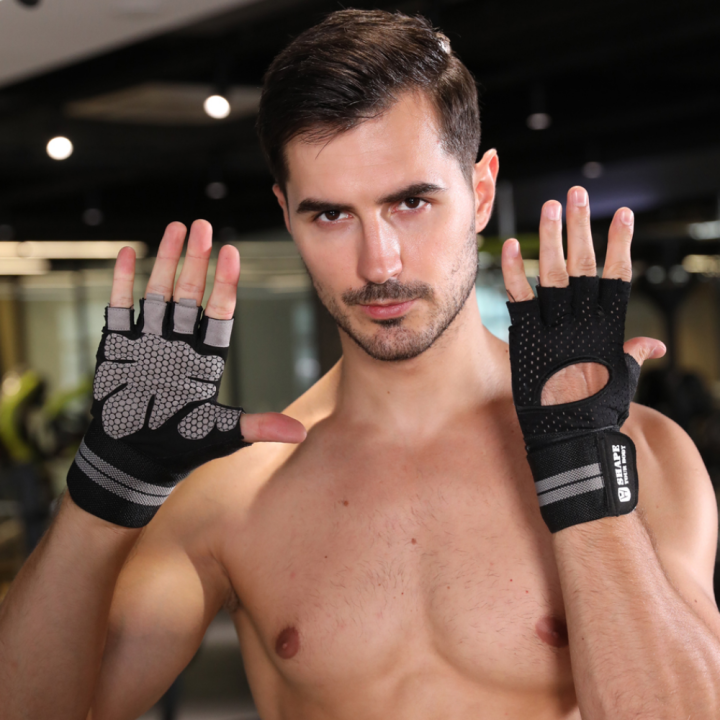 1pc-half-finger-gym-fitness-gloves-with-wrist-wrap-support-for-men-women-crossfit-workout-power-weight-lifting-equipment