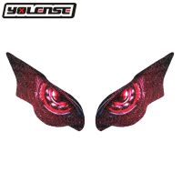 Motorcycle 3D Front Fairing Headlight Guard Sticker Head Light Protection For HONDA CBR1000RR CBR CBR1000 RR 2008-2011