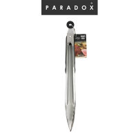 Paradox พาราด็อกซ์ : ที่คีบสแตนเลส 12 นิ้ว มือจับซิลิโคน 12 " Stainless Steel Food Tong