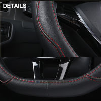 D Shape Car Steering Wheel Cover Volant PU Leather For Suzuki Swift 2018 2019 Braid on the Steering-wheel Auto Car Accessories