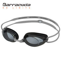 Barracuda Dr.B Myopia สายตาสั้น 0 ถึง 800 แว่นว่ายน้ำ ของแท้ กัน UV 100 แว่นตาว่ายน้ำ # 2195 เงิน83006