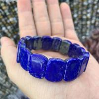 Lapis Lazuli Naturali Di Pietra Borda Il Braccialetto Naturale A Pietra Preosa Zidei Monili Del Braccialetto Per La Donna Per Uomo Per Il Regalo Del Commercio Allingrosso!