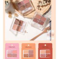 MC3093 Meilinda Mini Block Shadow เมลินดา อายแชโดว์ มินิ บล๊อค 4 สี สีสวย ติดทน กันน้ำ กันเหงื่อ