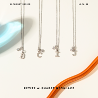 Petite alphabet necklace