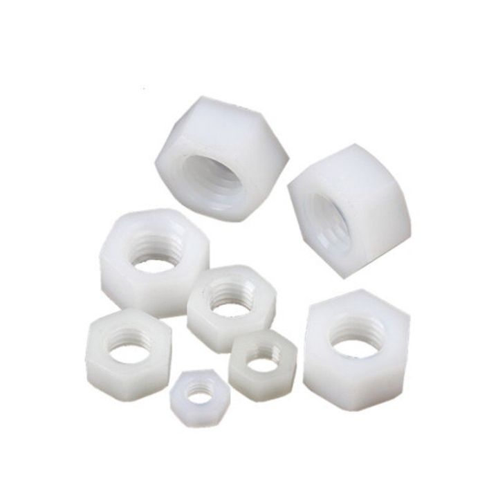 brand-new-black-white-plastic-insulation-metric-thread-hexagonal-nut-m2-m2-5-m3-m4-m5-m6-m8-m10-m12-hex-hard-nylon-nut-for-bolts-nails-screws-fastener