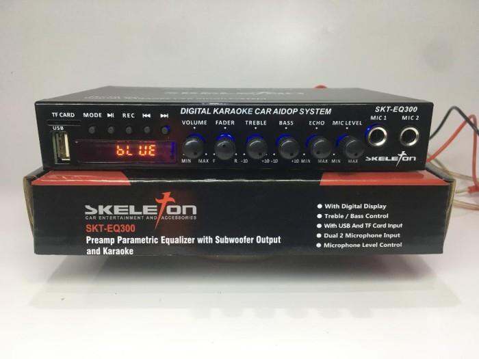 PARAMETIC EQUALIZER KARAOKE BT, USB & SD CARD INPUT + BLUETOOTH