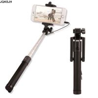 JQKSJH แบบพกพา ขยายได้ โทรศัพท์มือถือ ไม้เซลฟี่ มีสาย Monopod มือถือ การถ่ายภาพ