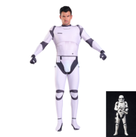Star War: The FORCE awakens Stormtrooperชุดคอสเพลย์แปนเด็กซ์Z Entaiอิมพีเรียลกองทัพสีขาวพายุทหารม้าบอดี้สูทค่าใช้จ่าย