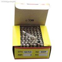 ☎▣ 100pcs 6x30mm 6A 250V Fast Glass fuse 6x30 6A Fuse New and original