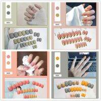 เล็บปลอมตกแต่งเล็บ 24 ชิ้น R 053 - R 103