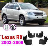 บังโคลนรถสำหรับ Lexus Harrier RX300 RX350 RX330 Rx400h XU30 2003 2004 2005 2006 2007 2008แผ่นบังโคลนบังโคลน