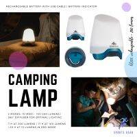 QUECHUA โคมไฟ โคมไฟตั้งแคมป์แบบชาร์จ ได้รุ่น BL200 ความสว่าง 200 ลูเมน ( CAMPING LAMP - BL200 RECHARGEABLE - 200 LUMENS ) CAMPING TENTS เต็นท์ แคมป์ปิ้ง ตั้งแคมป์ ไฟฉาย