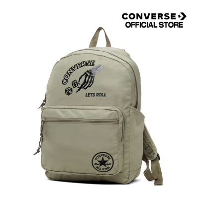 Converse กระเป๋า Bag คอนเวิร์ส GO 2 LETS ROLL BACKPACK GREEN UNISEX (10025924-A01) 1625924AF3GNXX