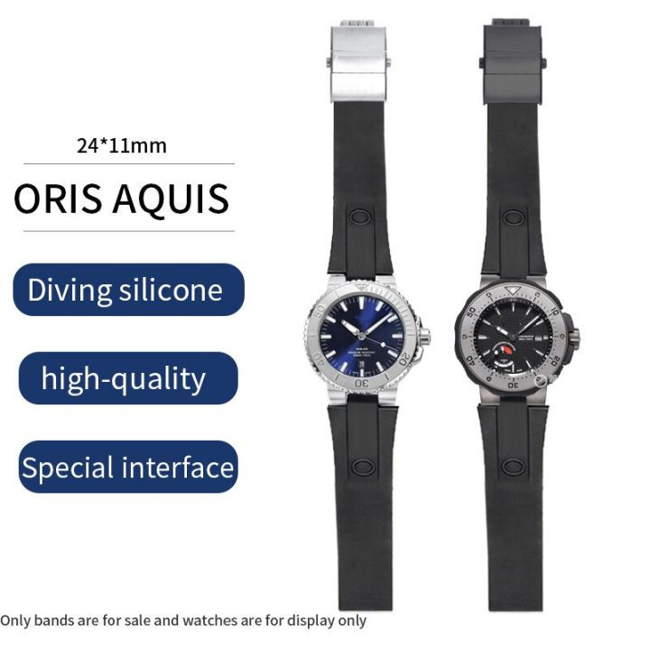 tali-jam-tangan-karet-ซิลิโคนอินเตอร์เฟซแบบนูน24-11สำหรับสายรัดข้อมือนาฬิกาดำน้ำกันน้ำสายนาฬิกาข้อมือแบบพับได้-carterfa