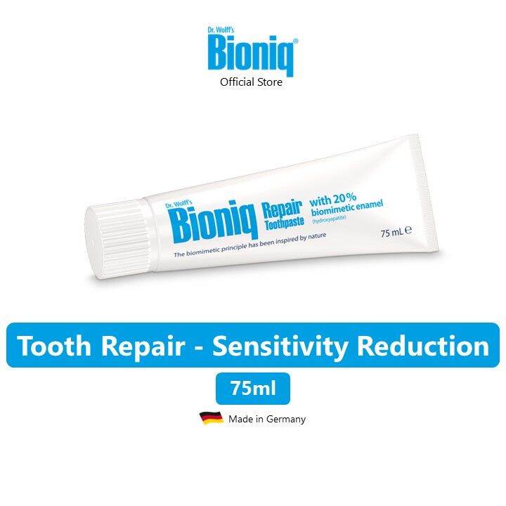 ※Bioniq® RepairToothpaste (75ml) Fluoridefree, contains