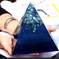 2Pcs Large Pyramid Mold Creative Crystal Epoxy Resin Mold DIY Decoration Handmade Crafts Making Silicone Molds For Epoxy Resin