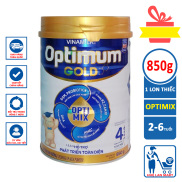 Sữa Bột Vinamilk Optimum Gold Optimix 4 - Hộp 850g Cho trẻ 2 6 tuổi