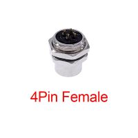 M1216ข้อต่อเซ็นเซอร์3/4/5/8Pin รูยึดหน้าแปลน M12 16มม. แผงเต้ารับหลังข้อต่อเกลียว M1216ตัวผู้และตัวเมีย