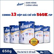 Sữa bột HIUP tăng chiều cao cho trẻ từ 2 đến 15 tuổi - Combo 13 hộp